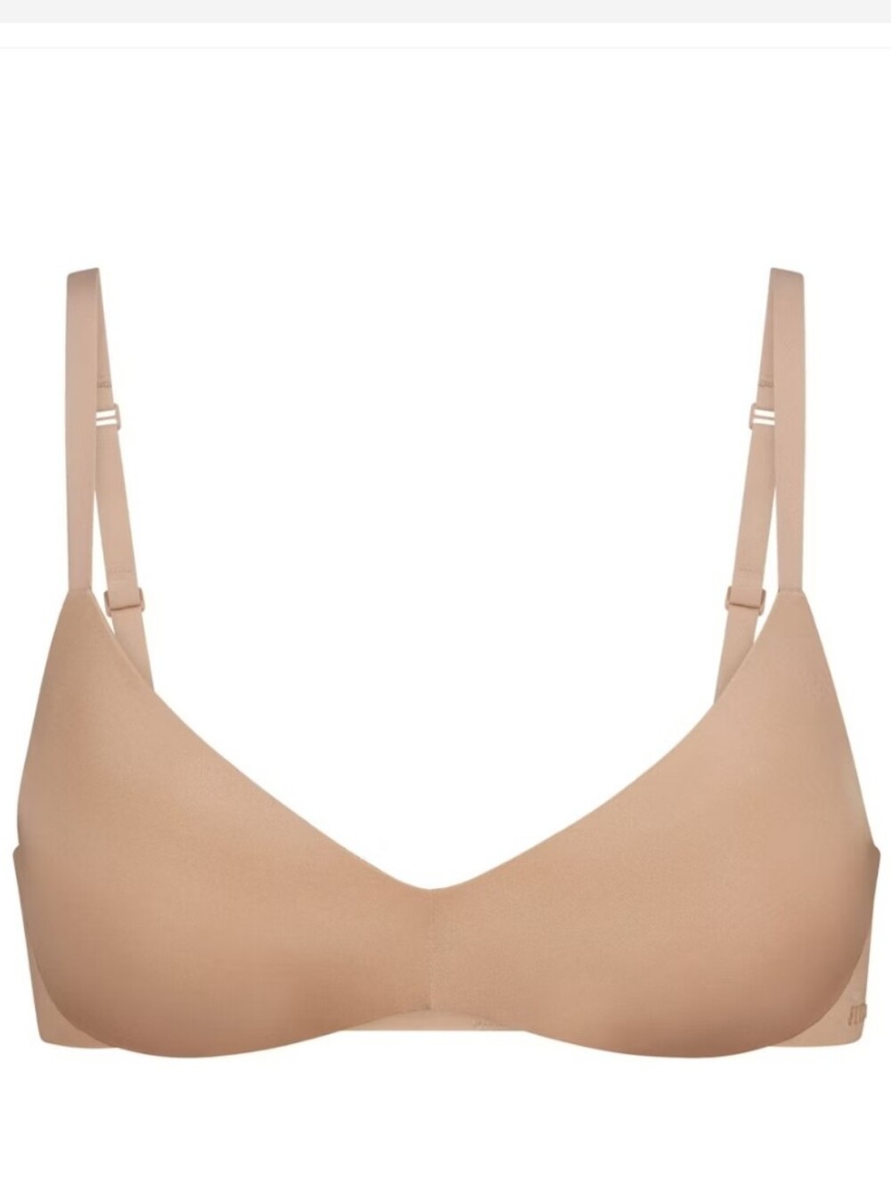 NWT SKIMS Wireless Form Push Up Plunge Bra Clay 34B
